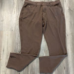 BCBGMAXAZRIA  Brown Pants Size Large Photo 0
