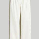 Madewell White The Harlow Wide Leg Denim Jeans Size 33 Photo 6