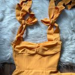 House Of CB  Alicia Midi Dress Tangerine Photo 12