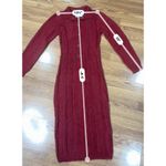 Markarian Burgundy Poesie Hearts Silk Mohair Photo 6