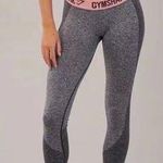 Gymshark Charcoal Marl / Peach Flex Leggings Photo 0