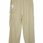 Altar'd State Altar’d State Cargo Wide Leg High Rise Pant Beige Large Photo 6