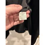 OVI Black Velvet One Button Blazer Women's Size Small Whimsigoth Party Photo 5