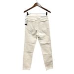 RE/DONE  Orginals 90s High Rise Ankle Crop in Vintage White size 27 NWT Photo 4