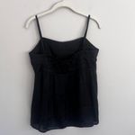 CAbi Y2K BLACK  SHEER TANK TOP‎ Photo 2