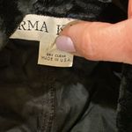 Norma Kamali  Women’s Vintage Crushed Velvet Pants Size 8 Made In U.S.A. Photo 4