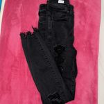 American Eagle black ripped jeggings Photo 1