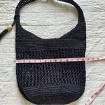 Mar Y Sol Aspen Raffia Shoulder Bag Navy Blue Photo 3