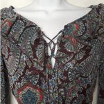Xhilaration 148. : Paisley Romper with bell sleeves Photo 2
