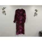 Equipment  Joelle Long Sleeve Silk Midi Dress Pink 0 NWOT Photo 2