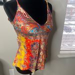L'Agence L’AGENCE LEXI camisole in multi paisley scarf small $150 NWOT Photo 13