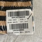 J. Crew Pointelle Knit Textured Tank Top Vest Lightweight Preppy Size Small Tan Photo 5