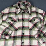 Wild Fable Womens Medium Oversized Wool Blend Button Front Shacket Shirt Jacket Photo 4