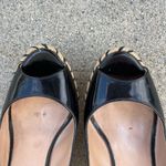 Valentino Garavani Valentino patent leather chevron espadrille slingback wedge sandal IT 38 US 8 Photo 10