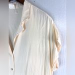 Suzanne Betro  L Short Sleeved Summer Button Down Maxi Shirt Dress Photo 4