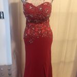 LAST CHANCE💄 COLORS Dress Red Ballgown, size 10 (worn once) Photo 3