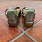 Free People  Metallic Studded Ankle Strap Sandals Size 10 Photo 4