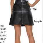Zeagoo Leather Skirt Size M Photo 3
