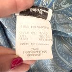 Charlotte Russe Vintage Blue Paisley Halter Slip Dress Size Medium Photo 5