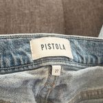 Pistola  high rise button fly ankle  jeans raw hem size 27 Photo 2