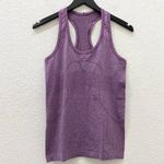 Lululemon Run: Swiftly Tech Racerback Tank Heathered Tender Violet Size 6 Photo 4