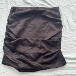 FashioNova Rushed black skirt Photo 0