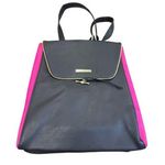 Juicy Couture  Womens Black & Pink Backpack With Gold Accents SKU8093 Photo 0