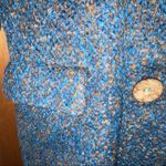 Blue 1950s Miss Maisel wool swing coat Size M Photo 4