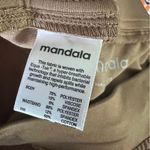 Mandala Scrubs Jogger Pants Tan Size M Photo 6