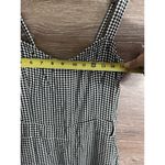 Hollister  Black White Gingham Cropped Jumpsuit Sz Medium Black White Photo 8