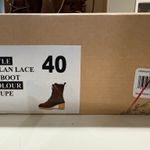 Free People Dylan Lace-Up Boots Taupe EU40 Photo 3