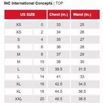 International concepts INK womens white long sleeve lace inset peasant top lined blend sz small Photo 8