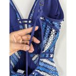 Becca by Rebecca Virtue Driftwood Crochet Show & Tell Plunge Women’s Size Large Photo 9