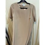 Showpo Dress Size 8 Tan‎ Short Sleeve Above Knee Career Casual Tan Photo 1