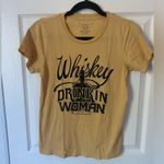 Bandit Brand Whiskey Drinkin Woman Concert Tee Yellow Photo 0