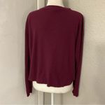 PINK - Victoria's Secret PINK Victoria Secret Long Sleeve Crewneck Cropped Thermal Boxy T-Shirt Casual Photo 3