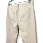 Soft Surroundings Women's Pink Stretch Denim Jeans Size 14 Speckled Silver Speck Photo 5