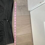 Urban Outfitters  grey high waist pleated wide leg pants cuffed office workwear Photo 2