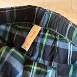 Auden NWT Women's Blue Plaid Flannel Pajama Sleep Shorts Size XS Photo 4