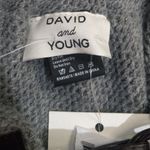 David and Young Toggle Closure Poncho Cape Shawl Heather Gray Size undefined Photo 1