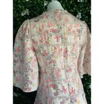 Needle & Thread  | floral oasis lace dress in meadow pink Photo 8