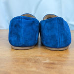Enzo Angiolini  Blue Suede Flats Size 8M Photo 4