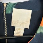 McGinn/Anthropolgie Poppy Palette Floral Short Sleeve Flared Mini Dress Size 10 Blue Photo 8