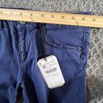 ZARA NWT  Blue Skinny Low Rise Jeans Size 6‎ Photo 9
