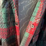 Johnny Wujek for JCPenney Sequin Christmas Holiday 🎄 Blazer NWT Red Size L Photo 5