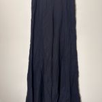 Anthropologie Linen Flare pants black size 10 Tall NWT Photo 14