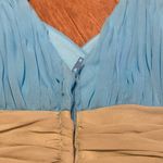 Forever Yours Woodland Fairy Tulle Babydoll Dress Pale Blue & Kiwi Ruched Sash 8 Photo 12