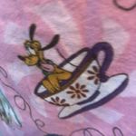 Disneyland Resort Brushed Flannel Nightshirt Pluto Mickey Donald Tea Cups Photo 5
