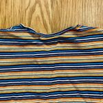 Guess  Y2k Blue Orange Striped Cropped Tee Shirt Youth XLarge Womens Small/Medium Photo 10
