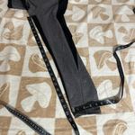 Lululemon  | On Your Mark‎ Crop 23" Heathered Black Ruched Ankles | Women's 4 Photo 9